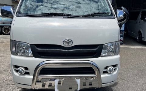 ハイエース　車中泊仕様　納車