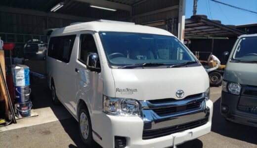 リラックスワゴンHAKUBA納車