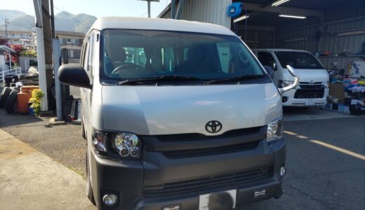 ハイエース　ワゴン納車